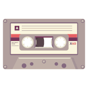 Animated cassette tape